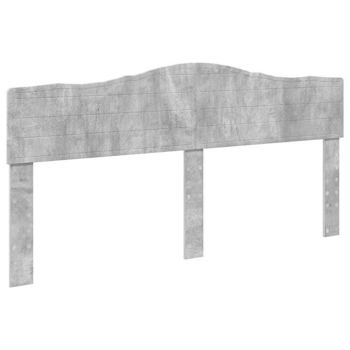 Sengestel med skuffe Beton Grå 180 x 200 cm Ingeniørtræ