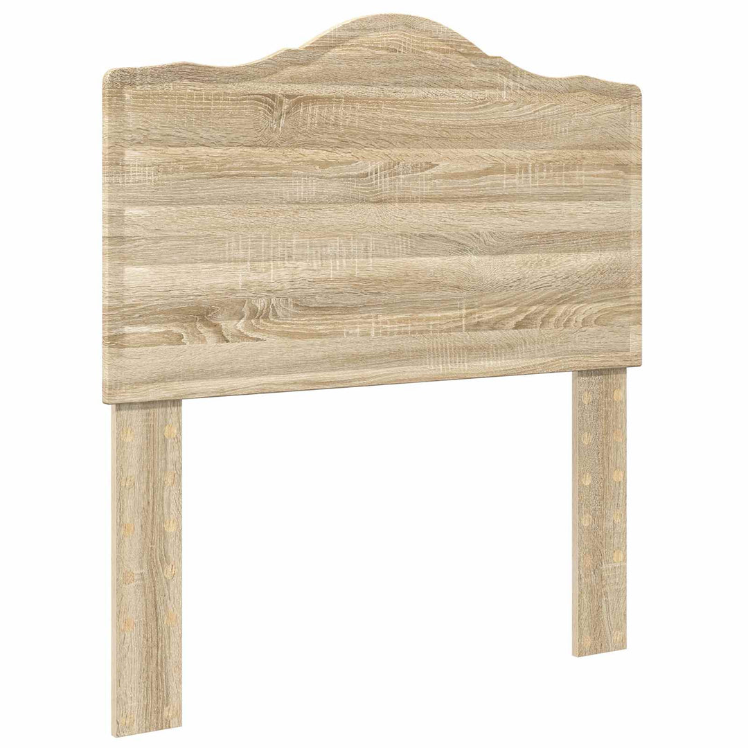 Sengestel med hovedgærde Sonoma eg 70 x 190 cm Konstrueret træ