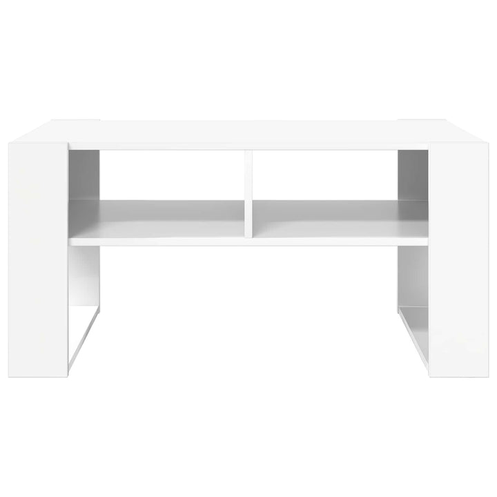 Sofabord Hvid 92 x 53 x 45 cm Konstrueret træ