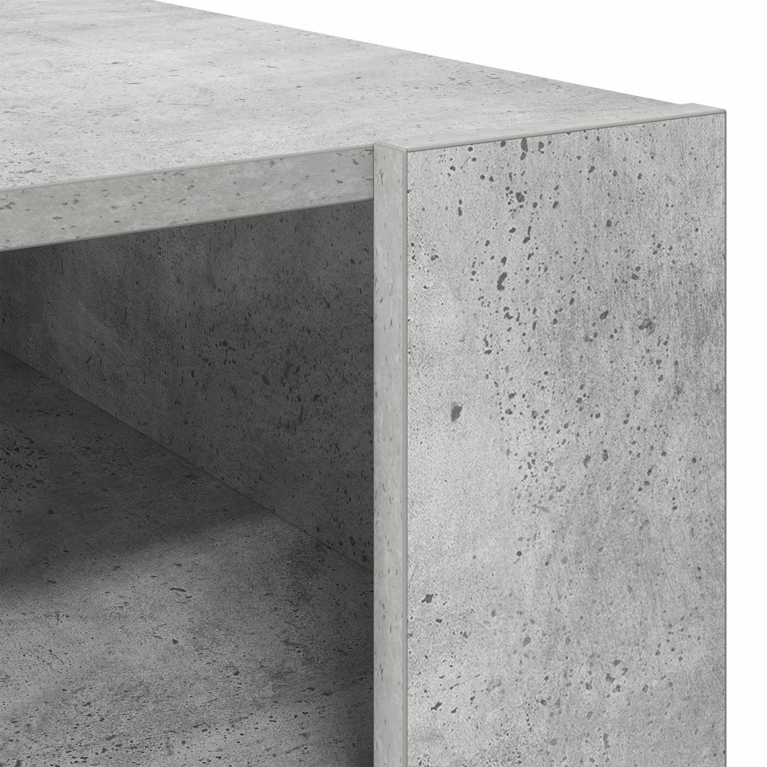 Sofabord Beton Grå 92 x 53 x 45 cm Konstrueret træ