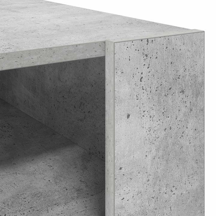 Sofabord Beton Grå 92 x 53 x 45 cm Konstrueret træ