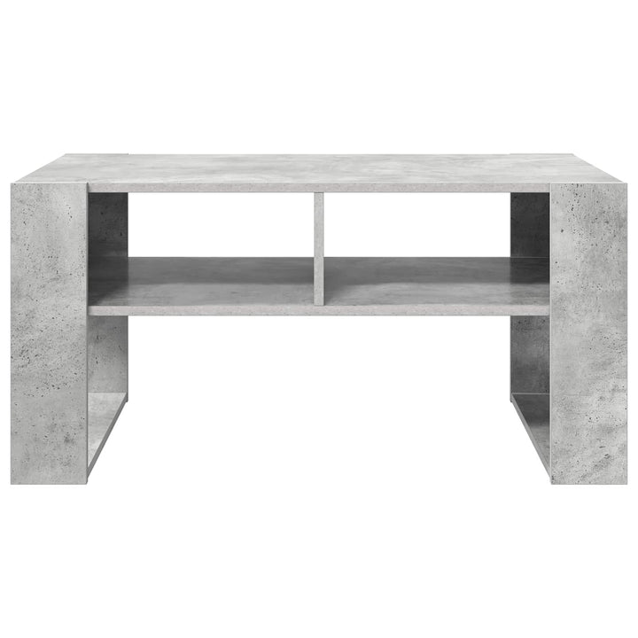 Sofabord Beton Grå 92 x 53 x 45 cm Konstrueret træ