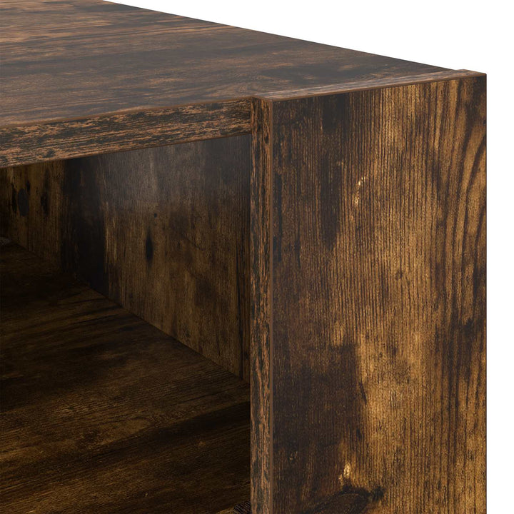 Sofabord Røget eg 92 x 53 x 45 cm Konstrueret træ