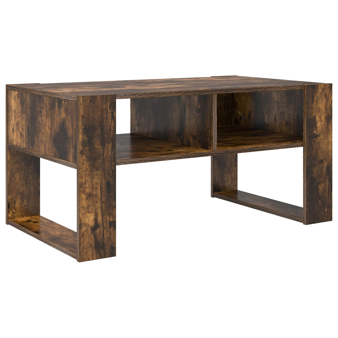 Sofabord Røget eg 92 x 53 x 45 cm Konstrueret træ