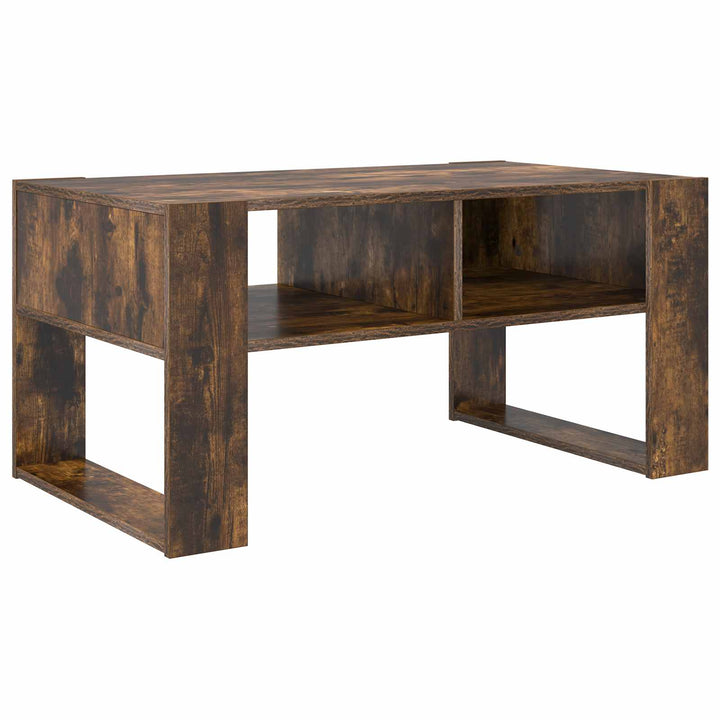 Sofabord Røget eg 92 x 53 x 45 cm Konstrueret træ