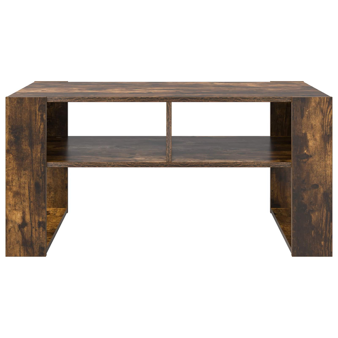 Sofabord Røget eg 92 x 53 x 45 cm Konstrueret træ