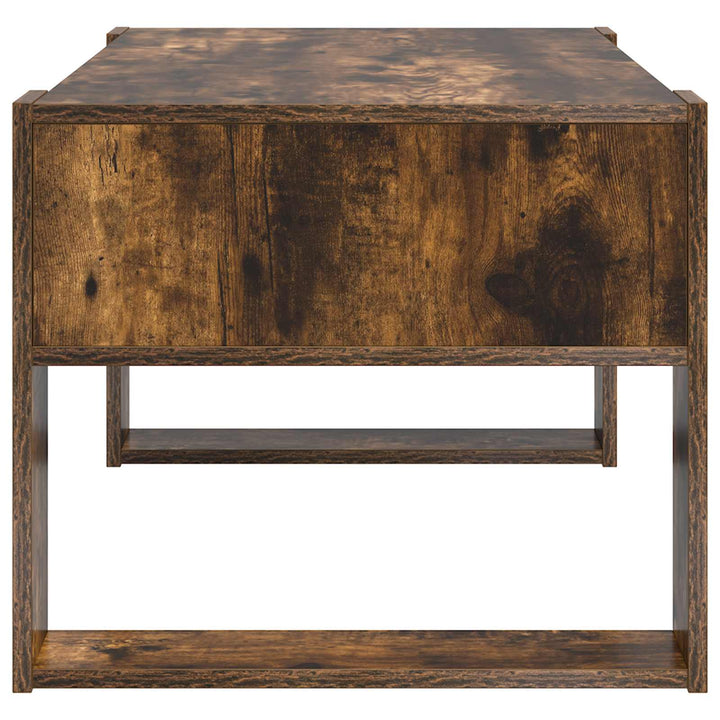 Sofabord Røget eg 92 x 53 x 45 cm Konstrueret træ