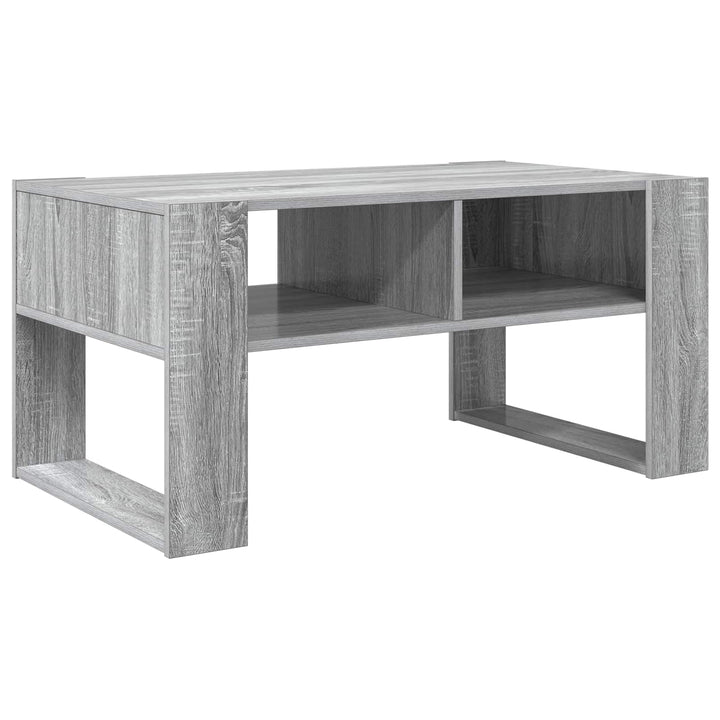 Sofabord Grå Sonoma 92 x 53 x 45 cm Konstrueret træ