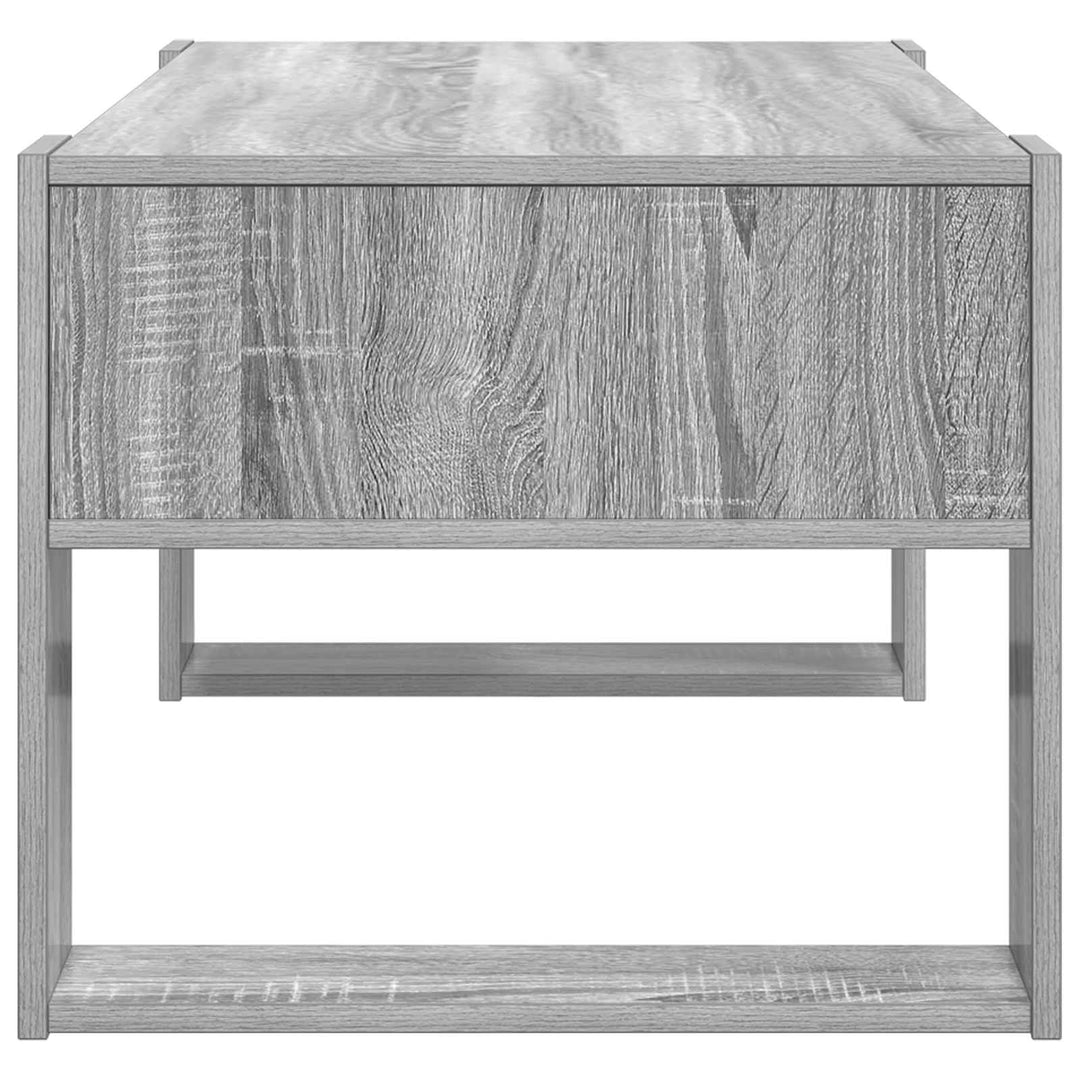 Sofabord Grå Sonoma 92 x 53 x 45 cm Konstrueret træ