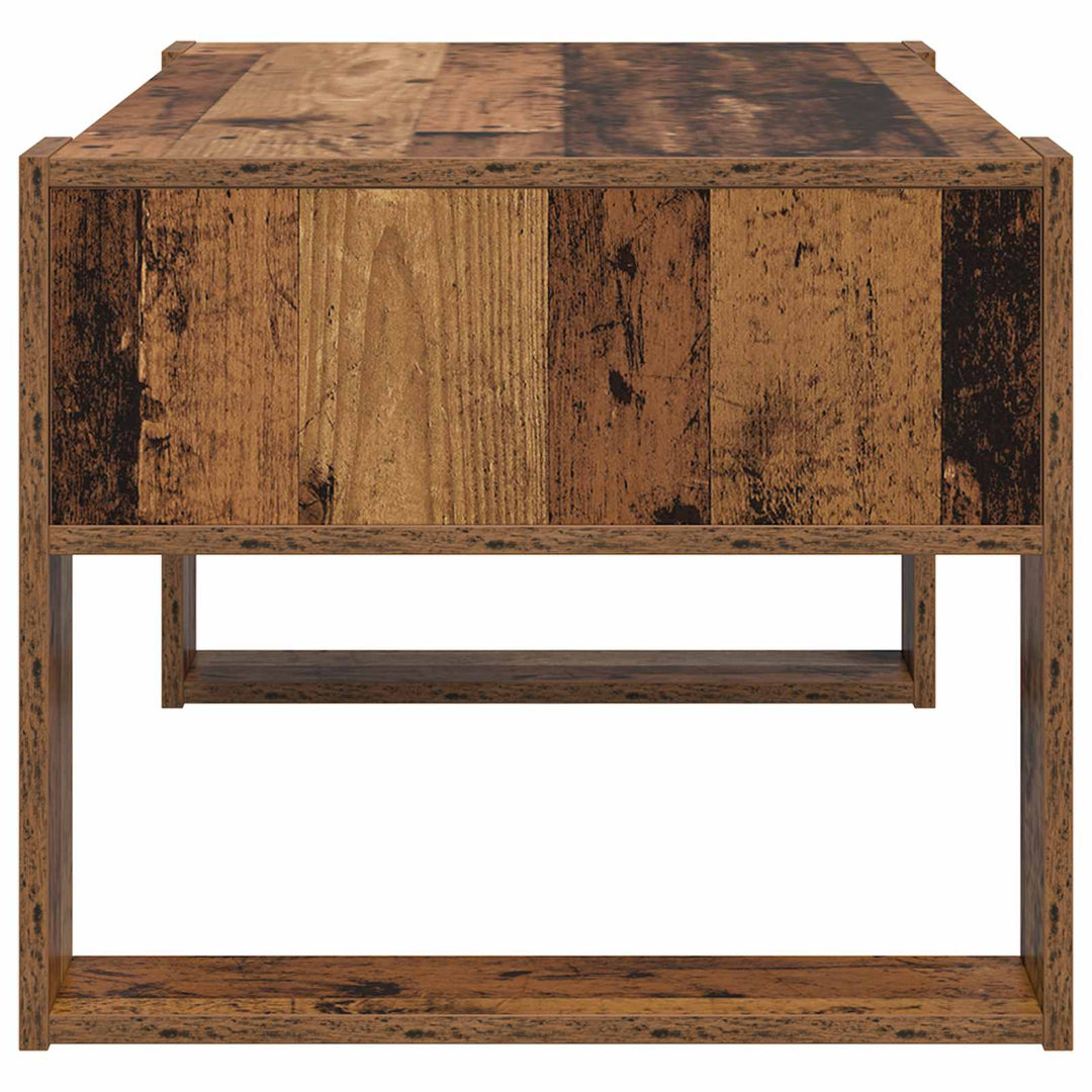 Sofabord Gammelt træ 92 x 53 x 45 cm Konstrueret træ