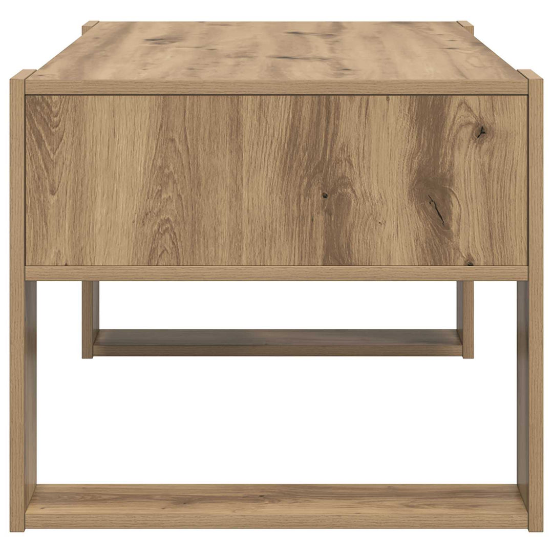 Sofabord Artisan Egetræ 92 x 53 x 45 cm Konstrueret træ