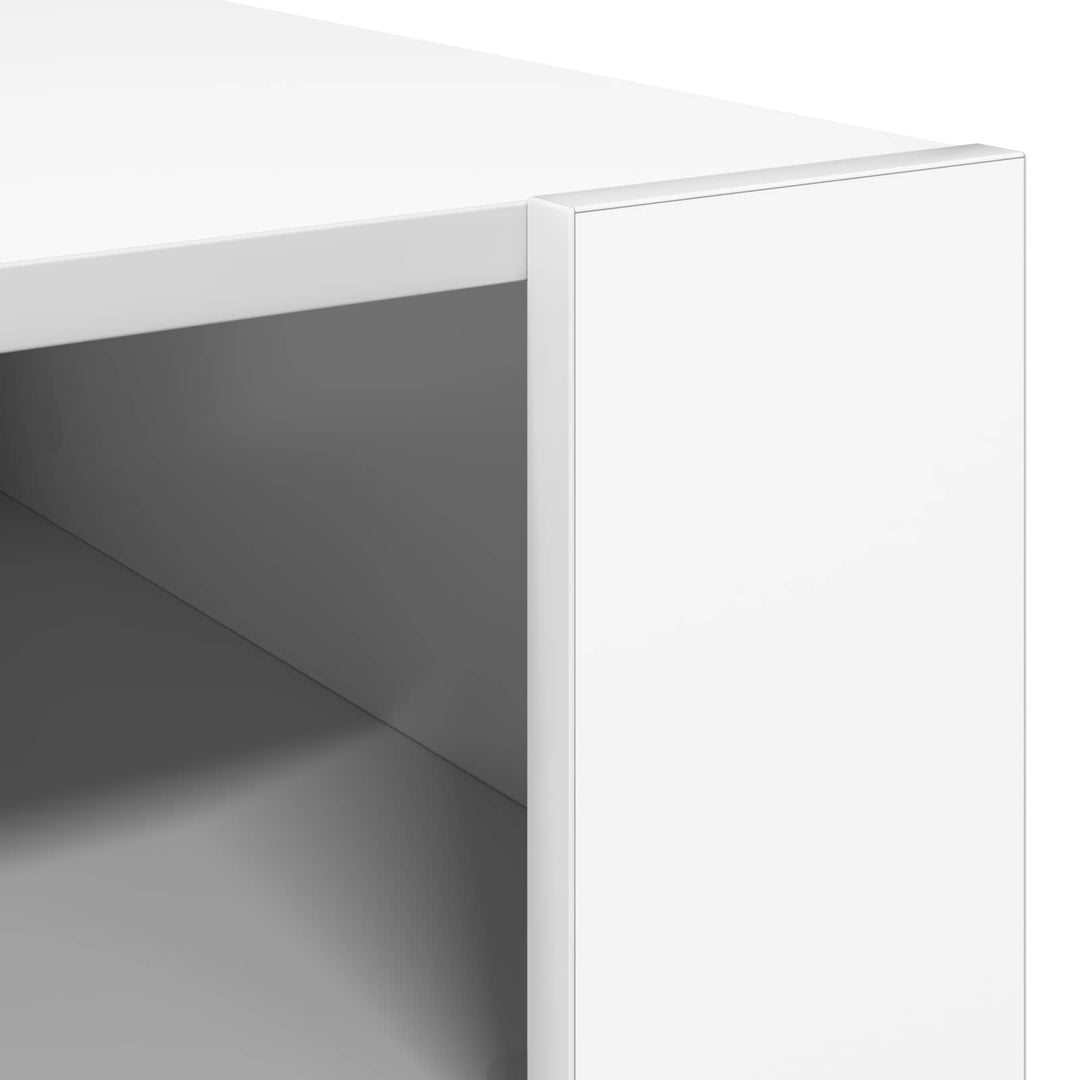 Sofabord Hvid 66 x 53 x 45 cm Konstrueret træ