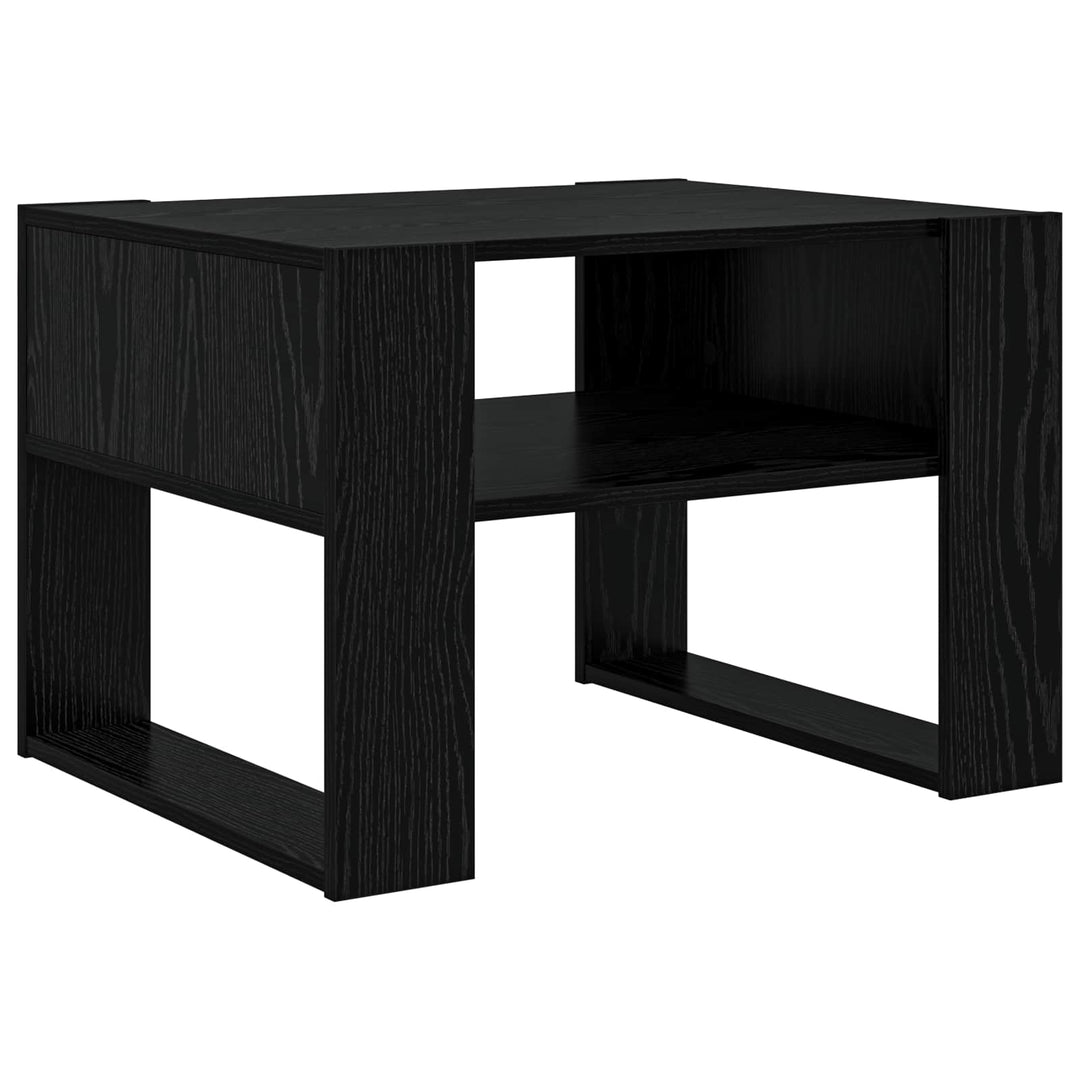 Sofabord Sort eg 66 x 53 x 45 cm Konstrueret træ