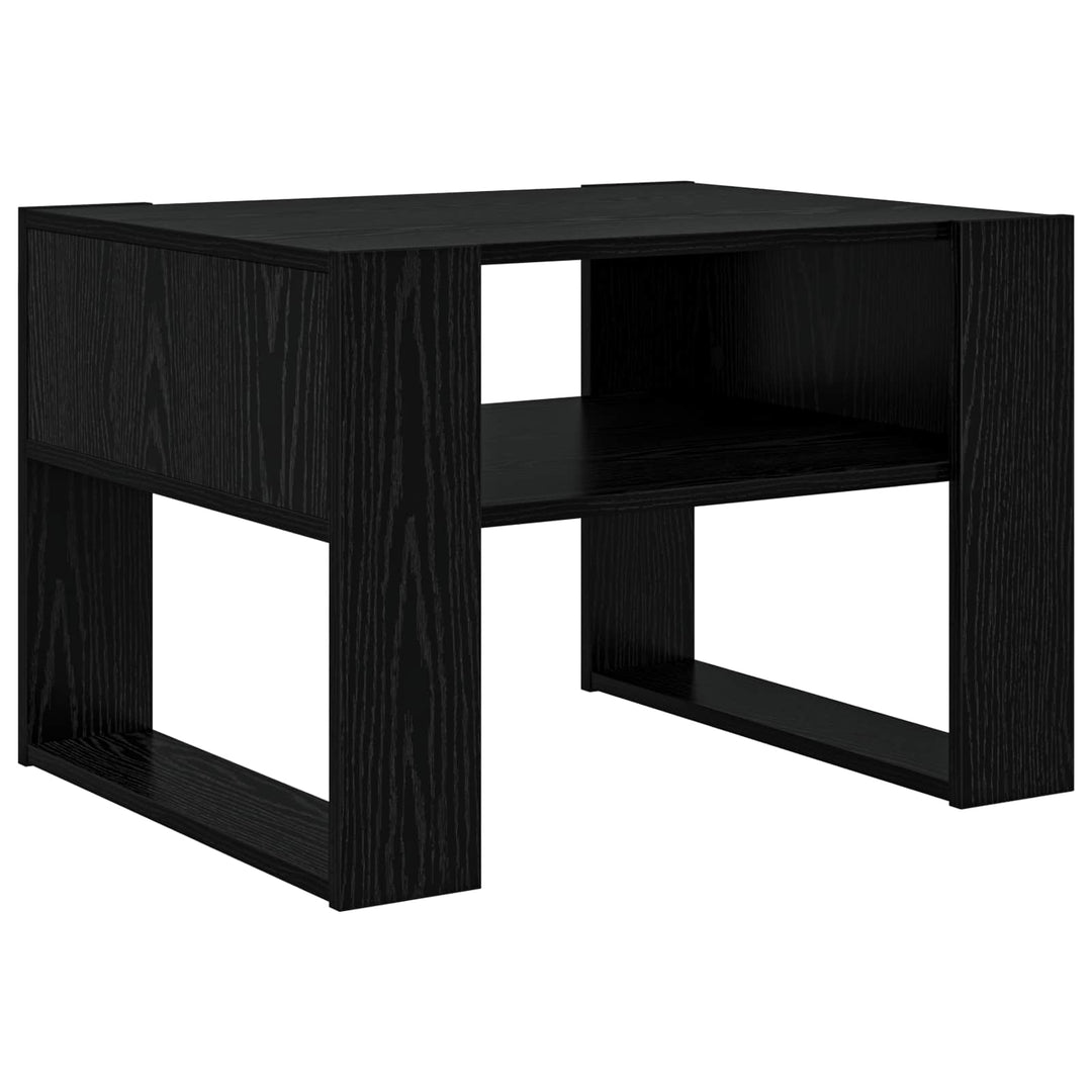 Sofabord Sort eg 66 x 53 x 45 cm Konstrueret træ