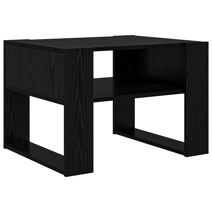 Sofabord Sort eg 66 x 53 x 45 cm Konstrueret træ