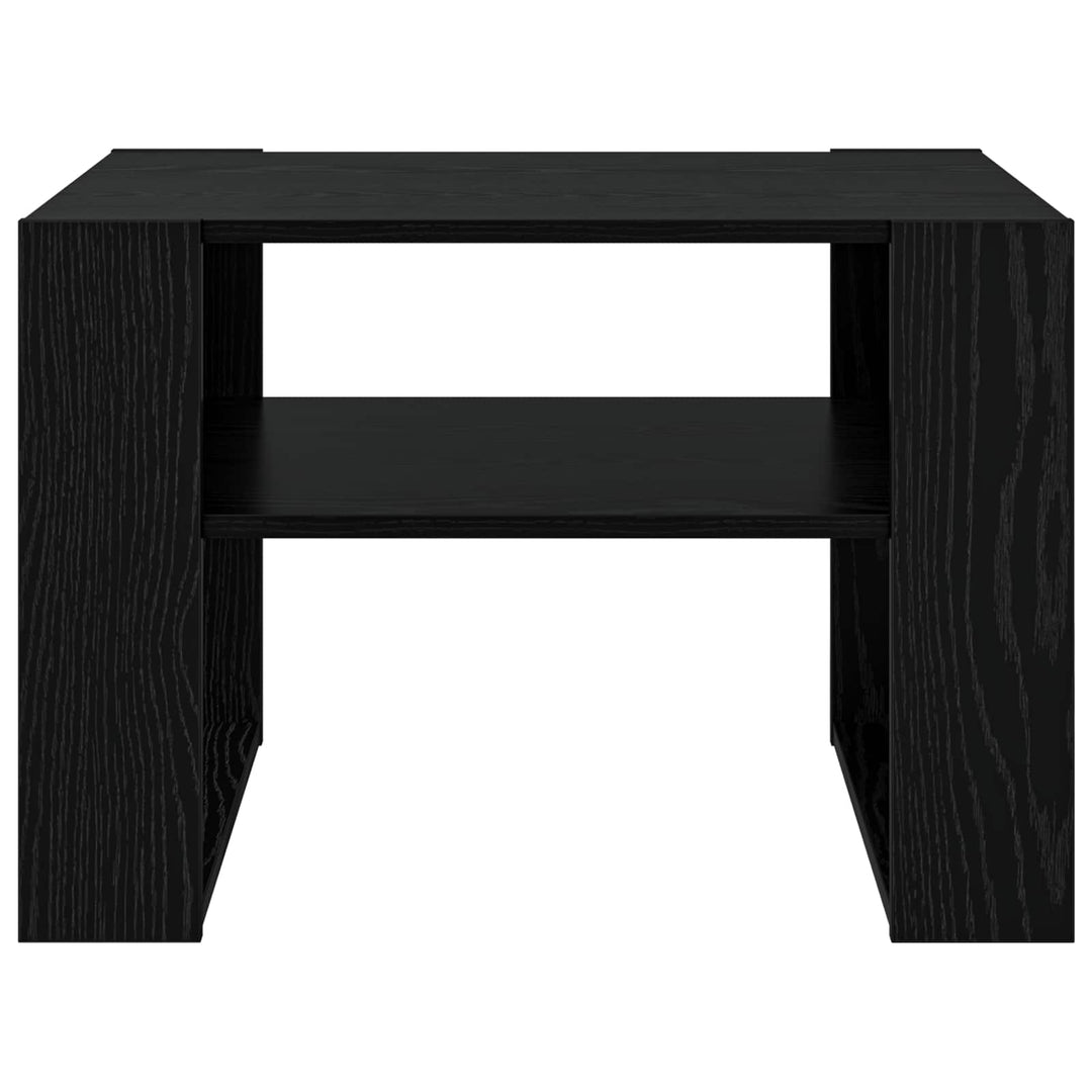 Sofabord Sort eg 66 x 53 x 45 cm Konstrueret træ