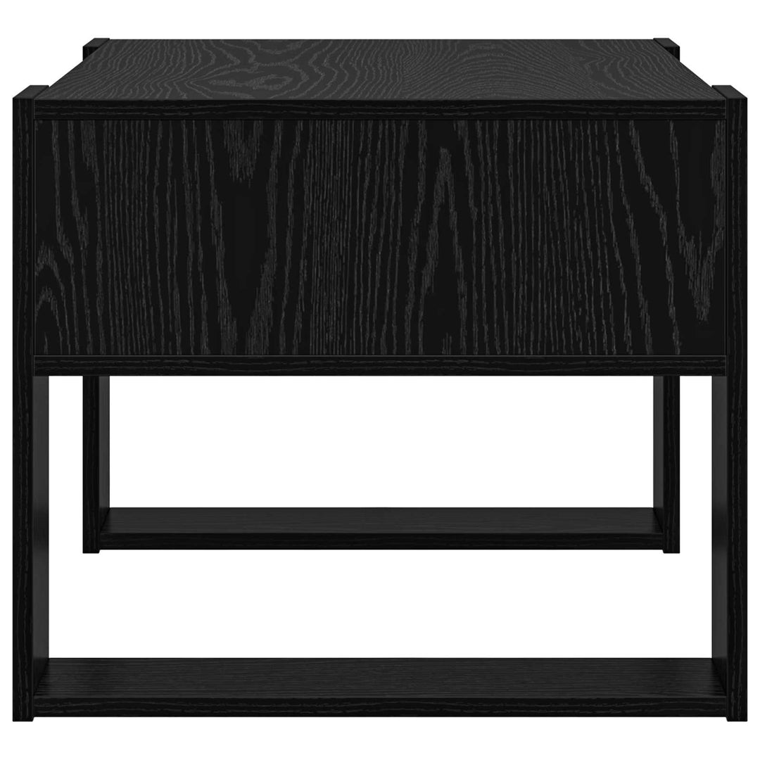 Sofabord Sort eg 66 x 53 x 45 cm Konstrueret træ
