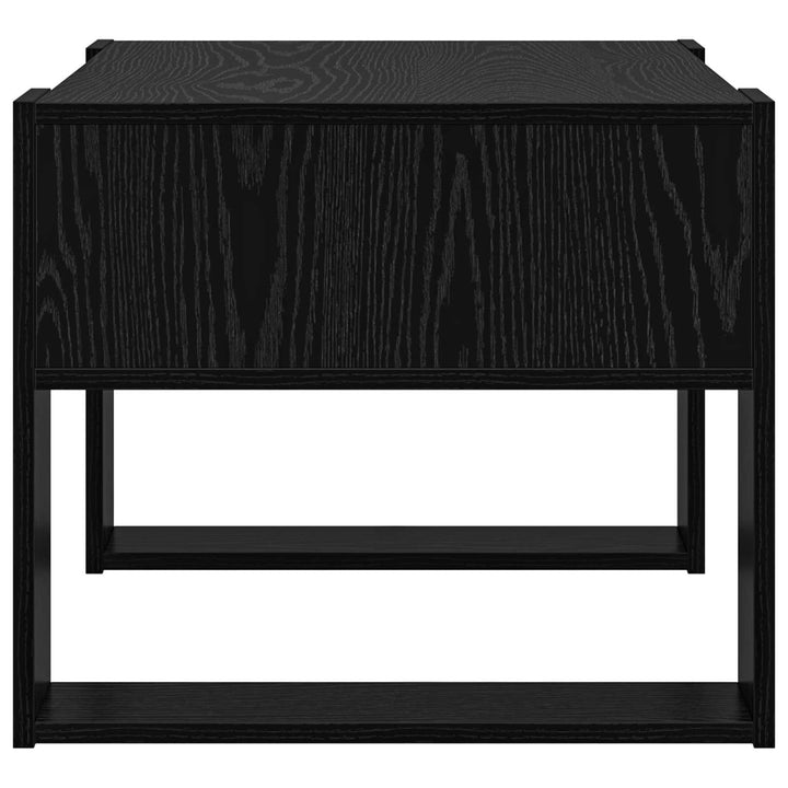 Sofabord Sort eg 66 x 53 x 45 cm Konstrueret træ