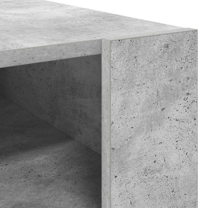 Sofabord Beton Grå 66 x 53 x 45 cm Konstrueret træ