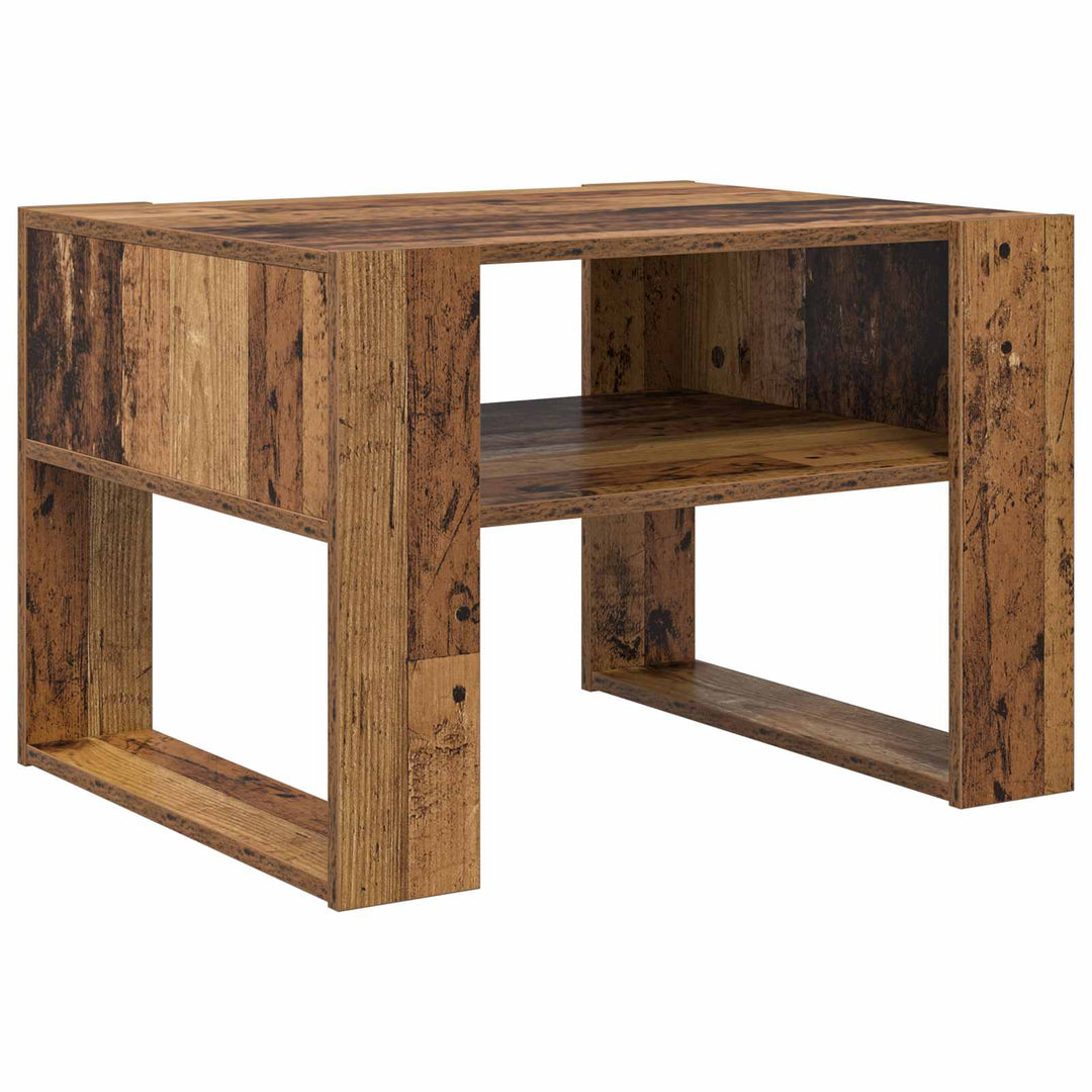 Sofabord Gammelt træ 66 x 53 x 45 cm Konstrueret træ