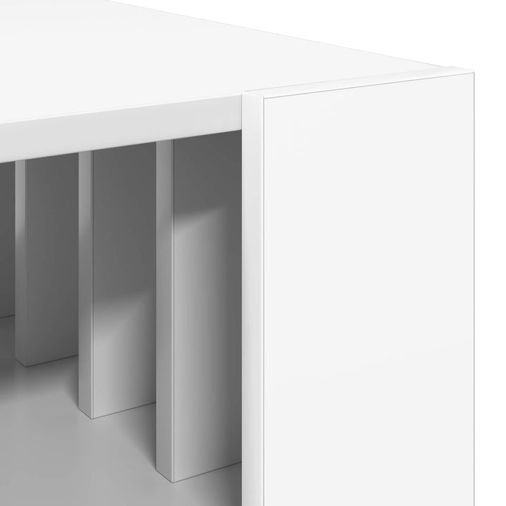 Sofabord Hvid 92 x 49,5 x 45 cm Konstrueret træ