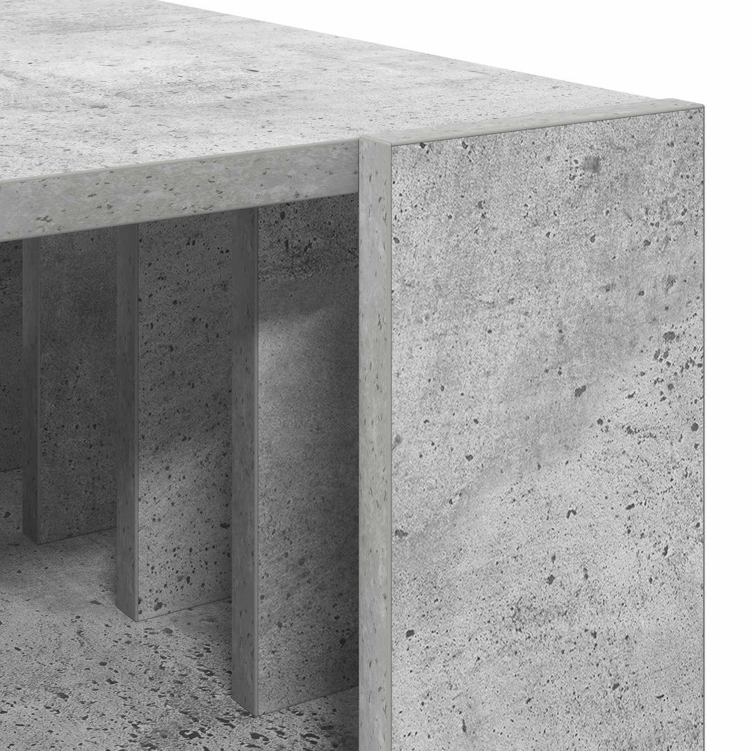 Sofabord Beton Grå 92 x 49,5 x 45 cm Konstrueret træ