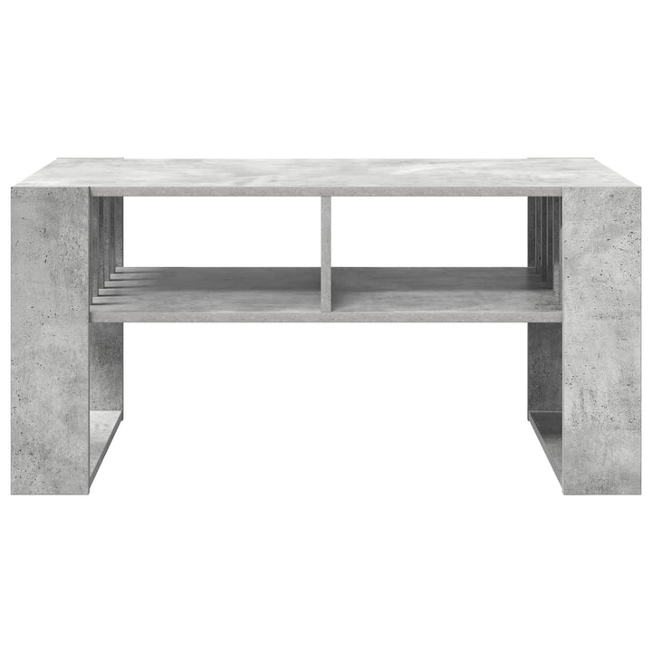 Sofabord Beton Grå 92 x 49,5 x 45 cm Konstrueret træ