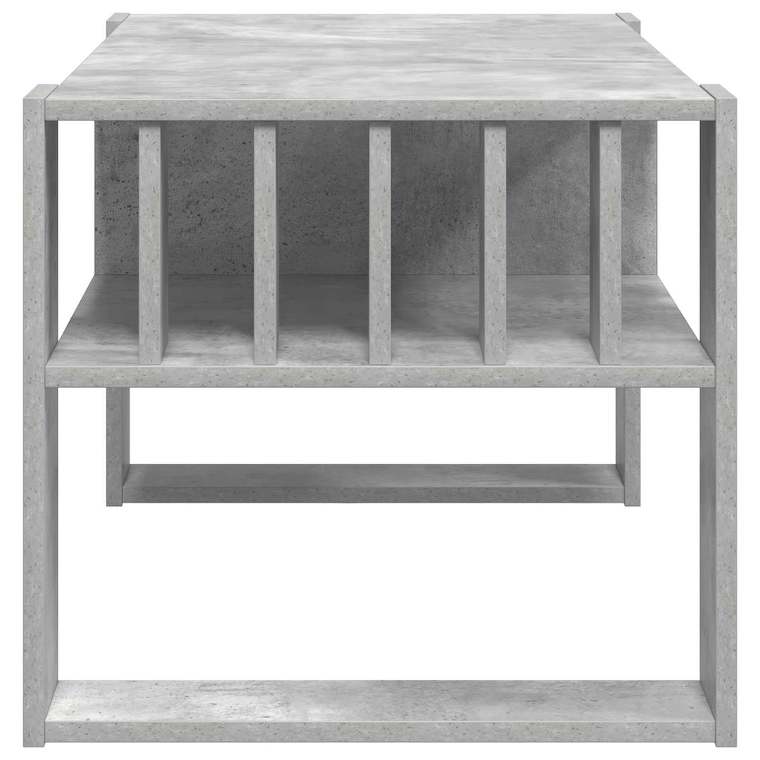 Sofabord Beton Grå 92 x 49,5 x 45 cm Konstrueret træ