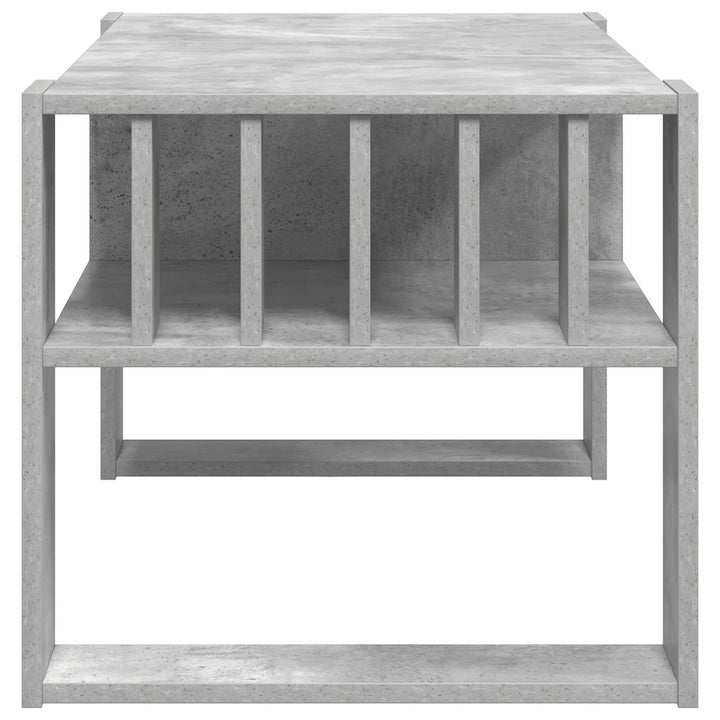 Sofabord Beton Grå 92 x 49,5 x 45 cm Konstrueret træ