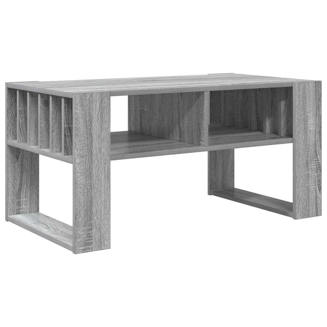 Sofabord Grå Sonoma 92 x 49,5 x 45 cm Konstrueret træ
