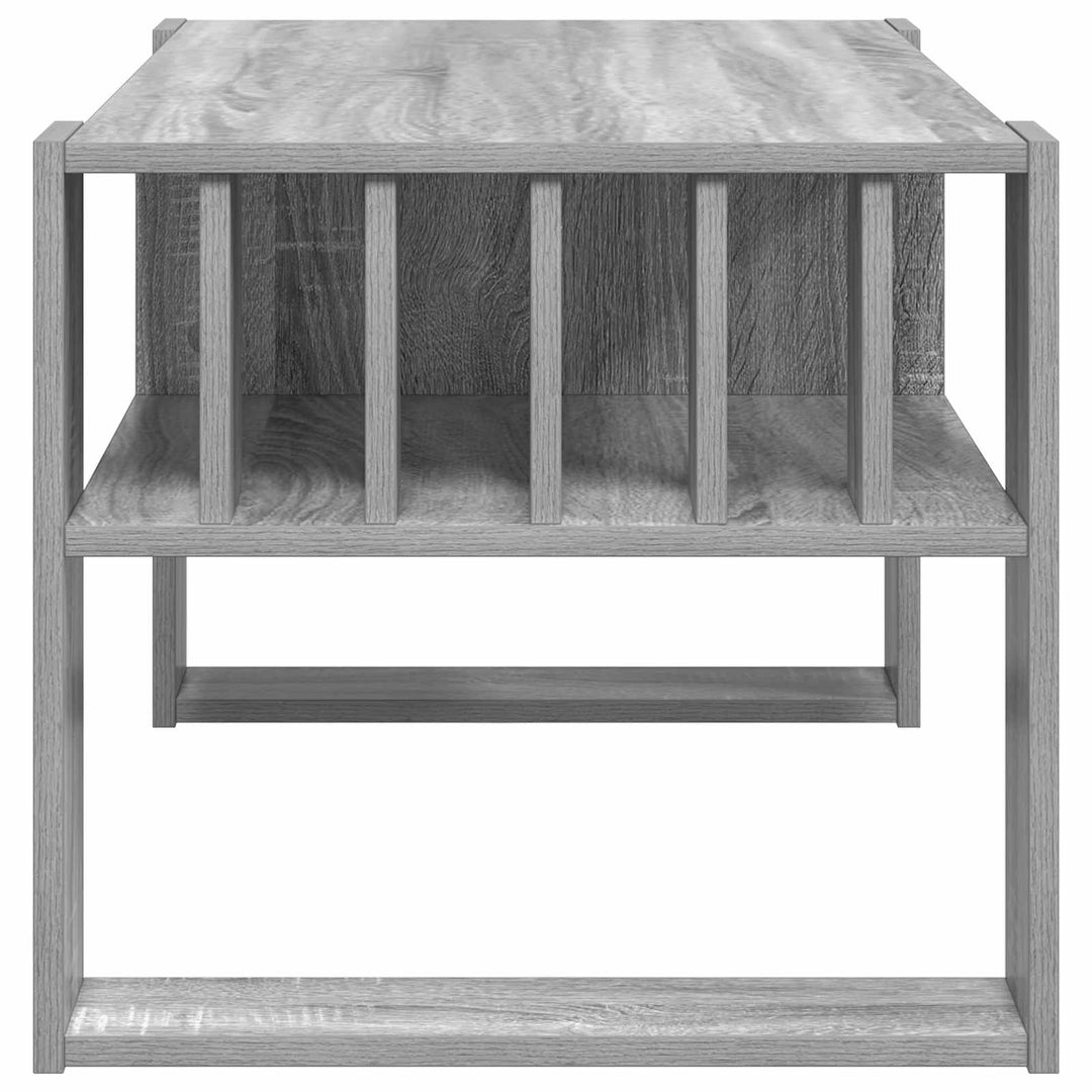 Sofabord Grå Sonoma 92 x 49,5 x 45 cm Konstrueret træ
