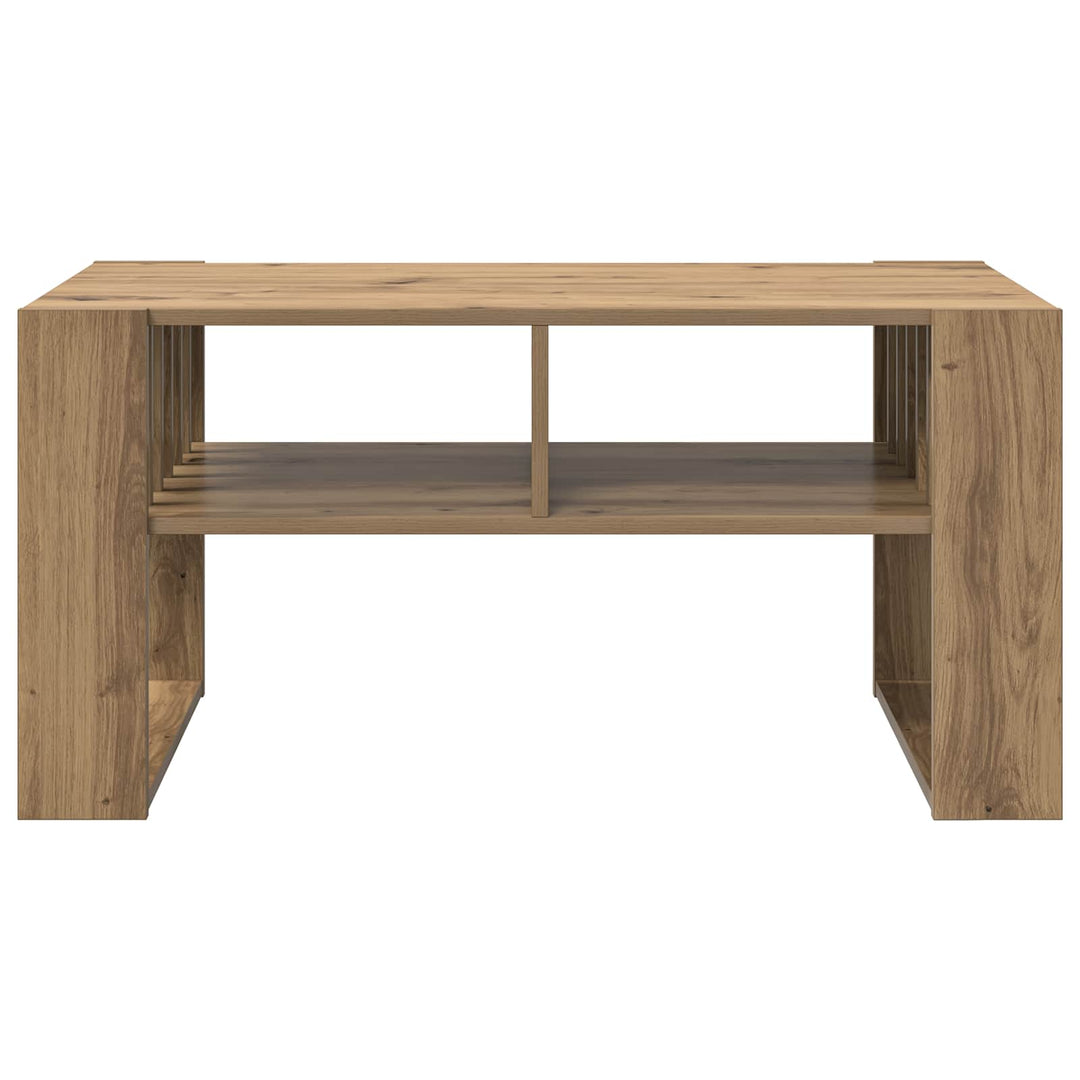 Sofabord Artisan Egetræ 92 x 49,5 x 45 cm Konstrueret træ