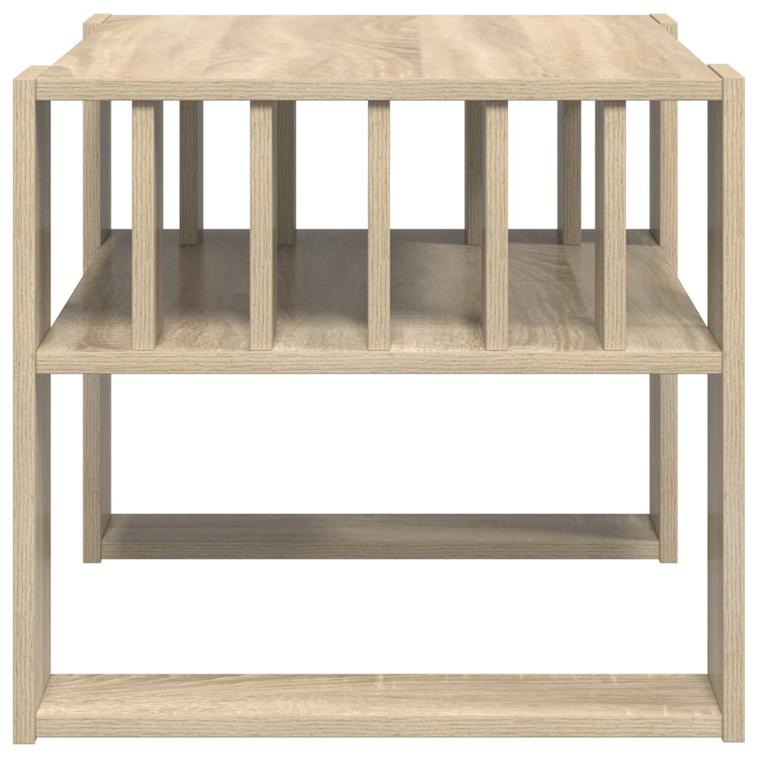Sofabord Sonoma eg 66 x 49,5 x 45 cm Konstrueret træ