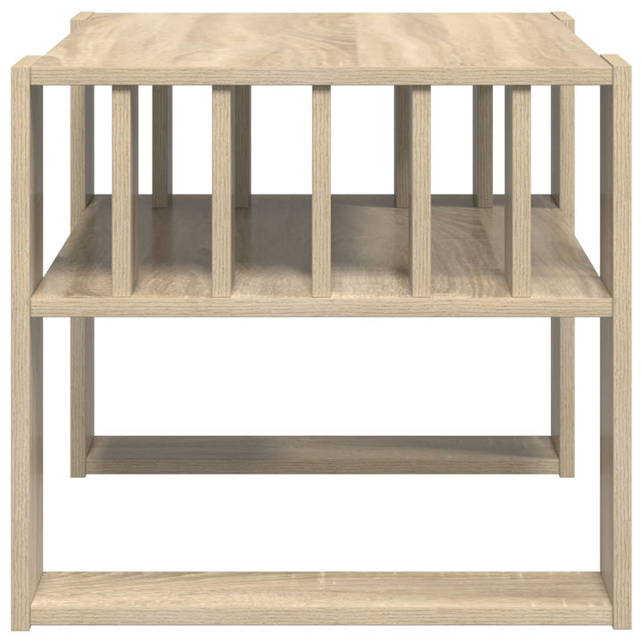 Sofabord Sonoma eg 66 x 49,5 x 45 cm Konstrueret træ