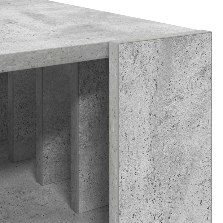 Sofabord Beton Grå 66 x 49,5 x 45 cm Konstrueret træ