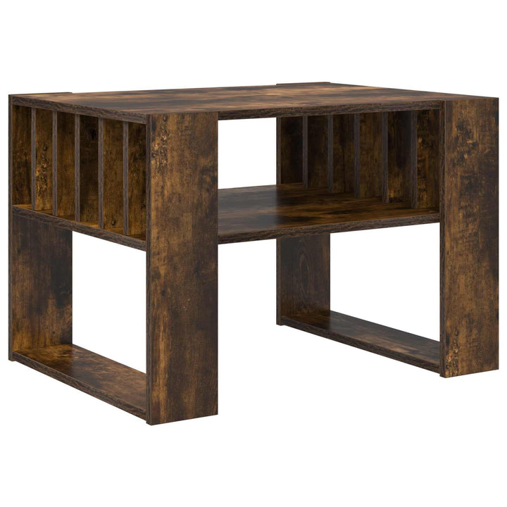 Sofabord Røget eg 66 x 49,5 x 45 cm Konstrueret træ