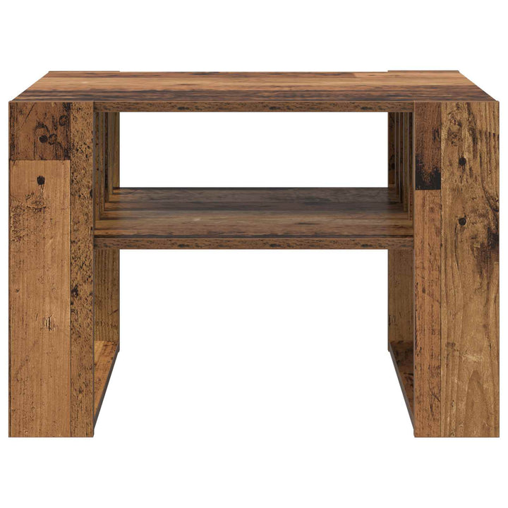 Sofabord Gammelt træ 66 x 49,5 x 45 cm Konstrueret træ