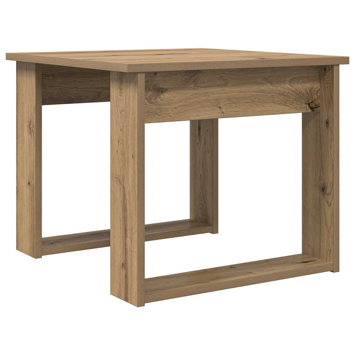 Kaffebord Sæt 2 pcs Artisan Egetræ 50 x 52 x 42 cm