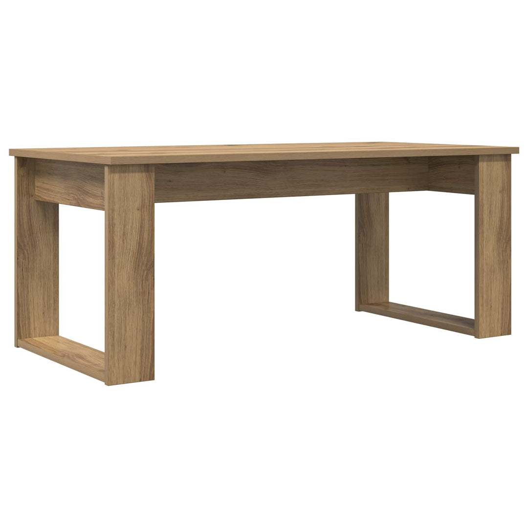 Kaffebord Sæt 2 pcs Artisan Egetræ 100 x 50 x 42 cm