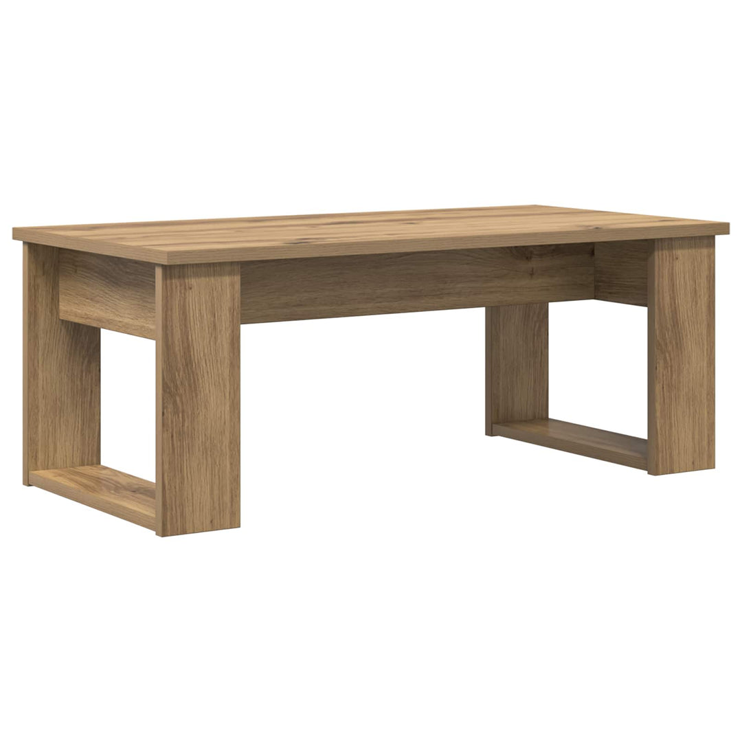 Kaffebord Sæt 2 pcs Artisan Egetræ 100 x 50 x 42 cm