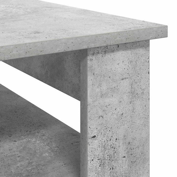 Sofabord Beton Grå 64 x 54 x 44 cm Konstrueret træ