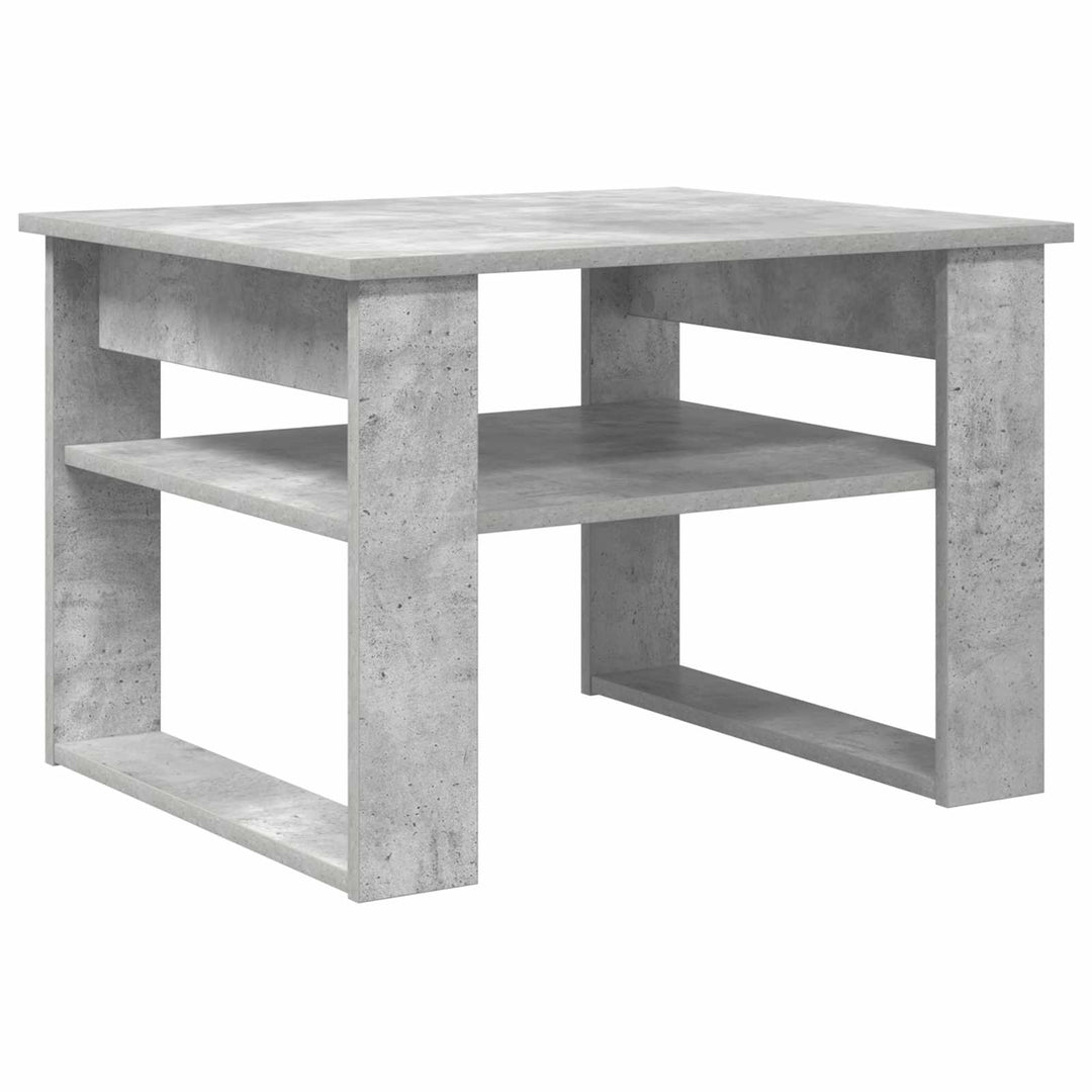 Sofabord Beton Grå 64 x 54 x 44 cm Konstrueret træ