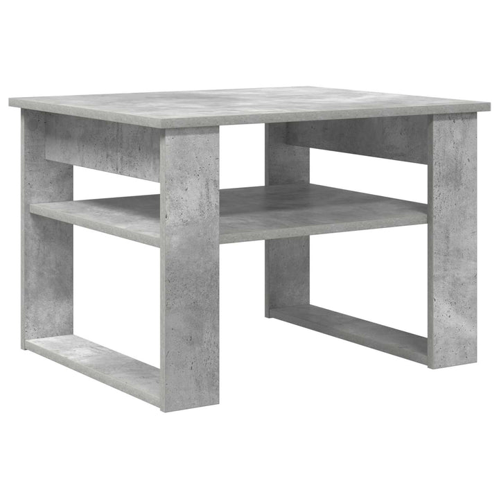 Sofabord Beton Grå 64 x 54 x 44 cm Konstrueret træ
