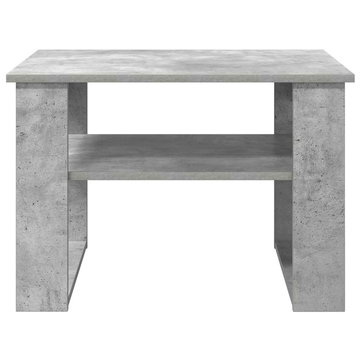 Sofabord Beton Grå 64 x 54 x 44 cm Konstrueret træ