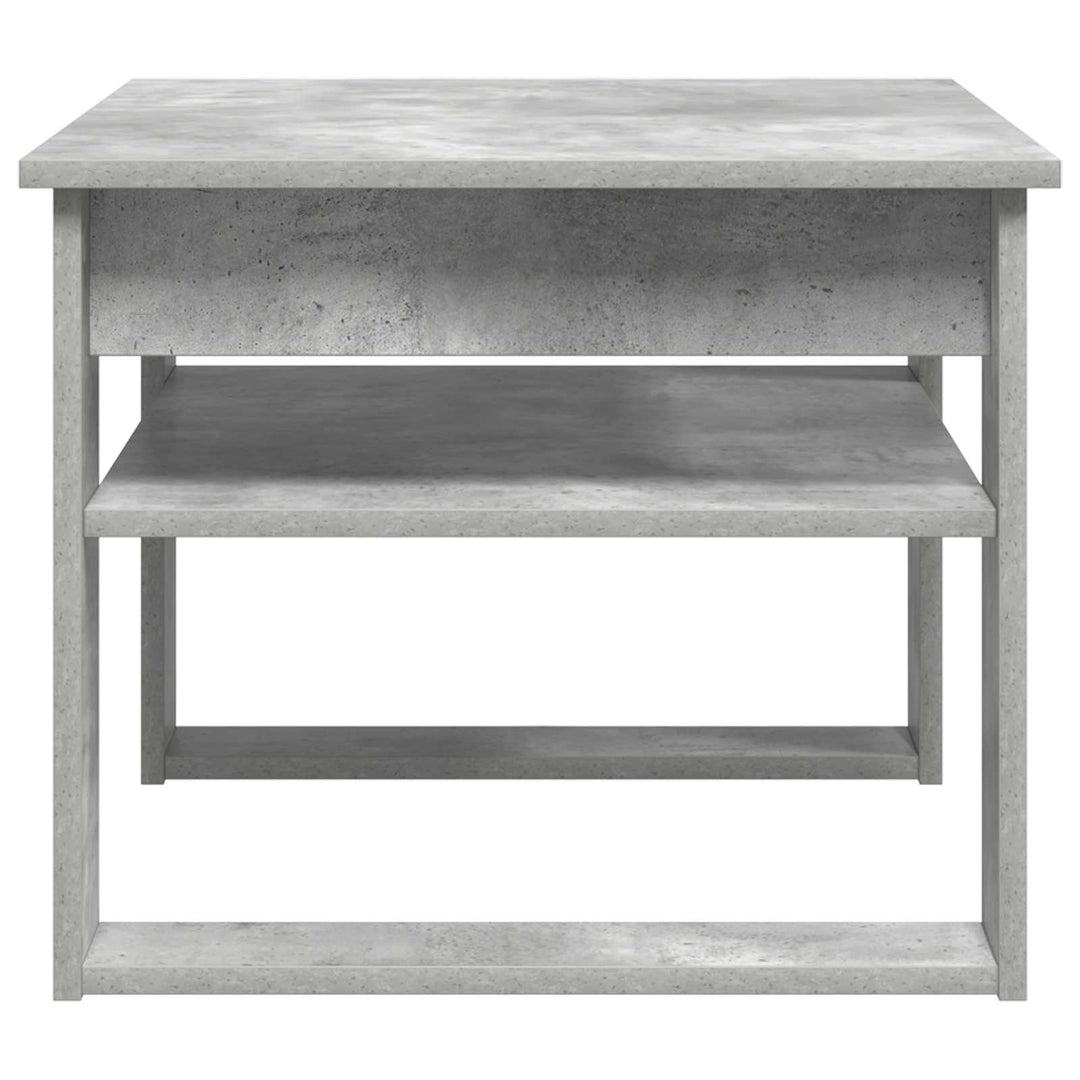 Sofabord Beton Grå 64 x 54 x 44 cm Konstrueret træ