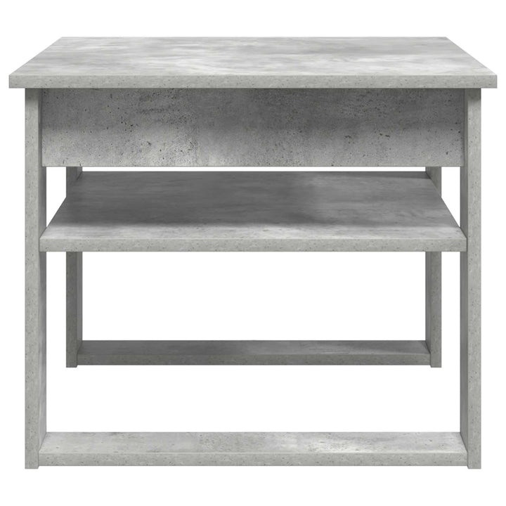 Sofabord Beton Grå 64 x 54 x 44 cm Konstrueret træ
