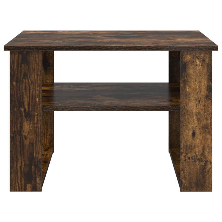 Sofabord Røget eg 64 x 54 x 44 cm Konstrueret træ