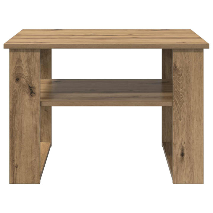 Sofabord Artisan Egetræ 64 x 54 x 44 cm Konstrueret træ