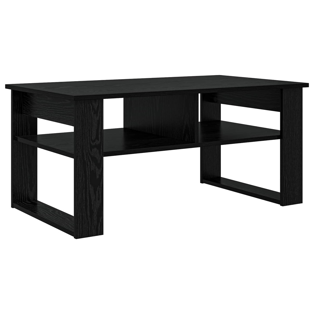 Sofabord Sort eg 96 x 54 x 44 cm Konstrueret træ