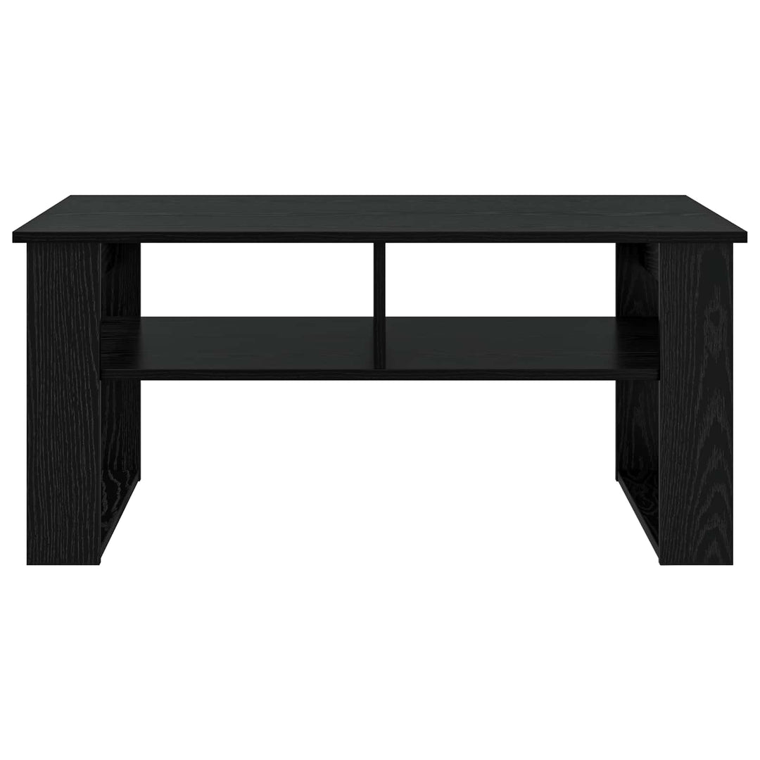 Sofabord Sort eg 96 x 54 x 44 cm Konstrueret træ